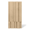 Płyta betonowa na ścianę 3D PB13 1200x600x40, miodowy CL03, beton architektoniczny