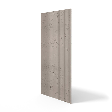 Płyta betonowa na ścianę 3D PB37 1350x600x12, szarobeżowy CL05, beton architektoniczny