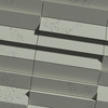 Płyta betonowa na ścianę 3D PB69 5x22,6x2, zgaszona zieleń CL09, beton architektoniczny