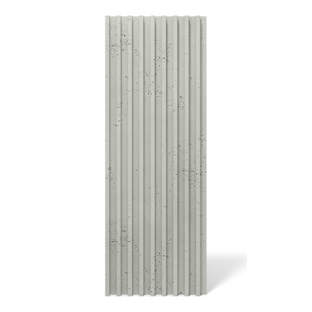 Płyta betonowa na ścianę 3D PB39 1350x490x30, pistacjowy CL08, beton architektoniczny