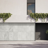 Płyta betonowa na ścianę 3D PB05A 1200x600x48, zgaszona biel B0, wzór A, beton architektoniczny