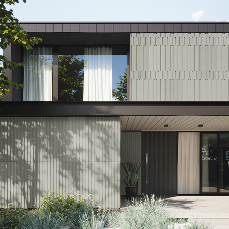 Płyta betonowa na ścianę 3D PB13 1200x600x40, pistacjowy CL08, beton architektoniczny