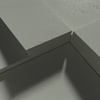 Płyta betonowa na ścianę 3D PB10B 600x600x40, zgaszona zieleń CL09; wzór B, beton architektoniczny