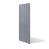 Płyta betonowa na ścianę 3D PB59 1350x500x35, antracytowy B08, beton architektoniczny
