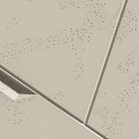 Płyta betonowa na ścianę 3D PB18B 1200x600x38, kość słoniowa KS; wzór B, beton architektoniczny