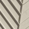 Płyta betonowa na ścianę 3D PB45 1188x600x25, kość słoniowa KS, beton architektoniczny