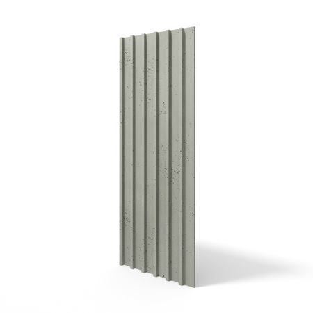 Płyta betonowa na ścianę 3D PB40 1350x510x30, zgaszona zieleń CL09, beton architektoniczny