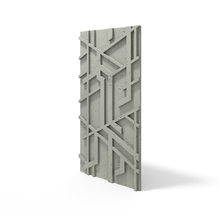 Płyta betonowa na ścianę 3D PB27 1200x600x35, zgaszona zieleń CL09, beton architektoniczny