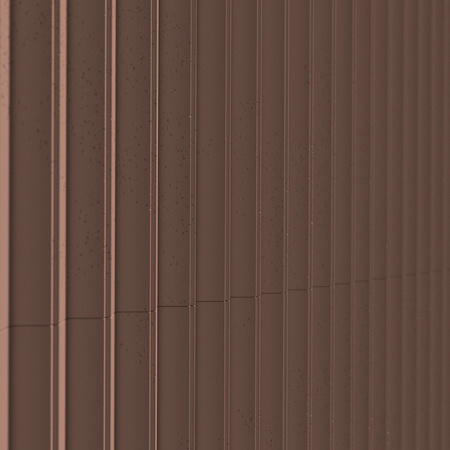 Płyta betonowa na ścianę 3D PB65 1350x480x32, brudny róż CL07, beton architektoniczny