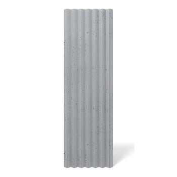 Płyta betonowa na ścianę 3D PB65 1350x480x32, szary S96, beton architektoniczny