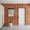 Płyta betonowa na ścianę 3D PB26A 600x600x45, terakota CL01, wzór A, beton architektoniczny