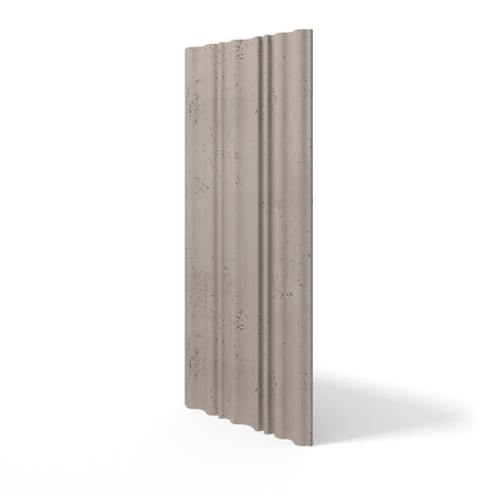 Płyta betonowa na ścianę 3D PB58 1350x560x34, szarobeżowy CL05, beton architektoniczny