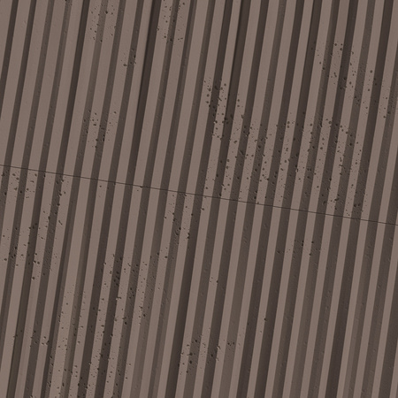 Płyta betonowa na ścianę 3D PB23 1200x600x25, czekoladowy CL02, beton architektoniczny