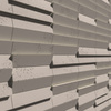 Płyta betonowa na ścianę 3D PB69 5x22,6x2, kaszmirowy CL04, beton architektoniczny