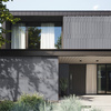 Płyta betonowa na ścianę 3D PB13 1200x600x40, antracytowy B08, beton architektoniczny