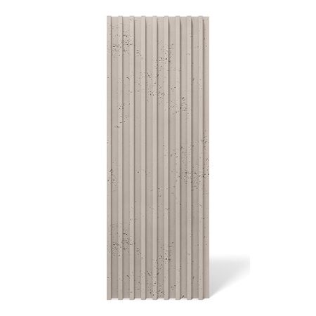 Płyta betonowa na ścianę 3D PB39 1350x490x30, kaszmirowy CL04, beton architektoniczny