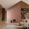 Płyta betonowa na ścianę 2D PA01 600x300x10, brudny róż CL07, beton architektoniczny