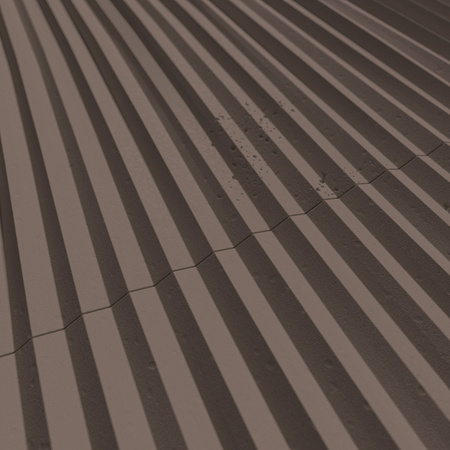Płyta betonowa na ścianę 3D PB23 1200x600x25, czekoladowy CL02, beton architektoniczny