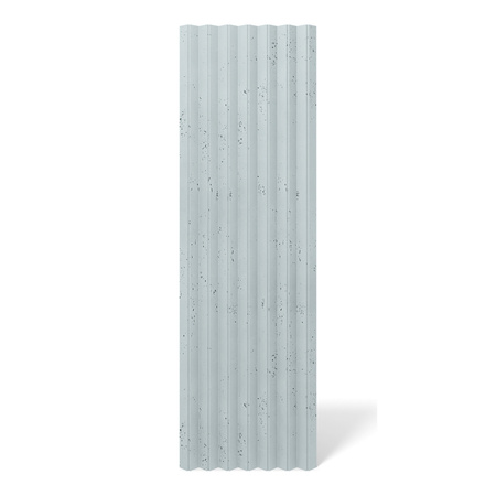 Płyta betonowa na ścianę 3D PB65 1350x480x32, jasny błękit CL06, beton architektoniczny