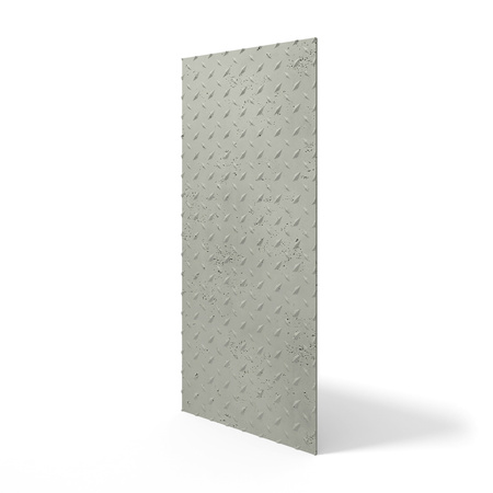 Płyta betonowa na ścianę 3D PB53 1350x600x15, zgaszona zieleń CL09, beton architektoniczny