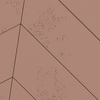 Płyta betonowa na ścianę 3D PB35 455x120x20, brudny róż CL07, beton architektoniczny