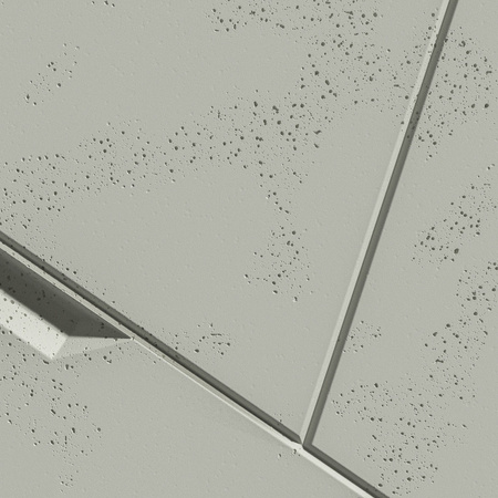 Płyta betonowa na ścianę 3D PB18B 1200x600x38, pistacjowy CL08; wzór B, beton architektoniczny