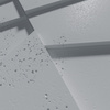 Płyta betonowa na ścianę 3D PB09 1200x600x45, szary S96, beton architektoniczny