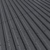 Płyta betonowa na ścianę 3D PB37 1350x600x12, czarny B15, beton architektoniczny