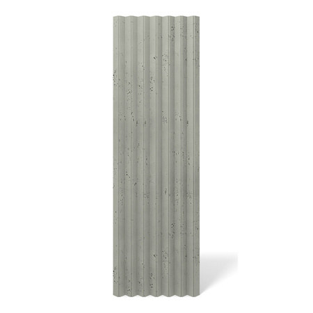 Płyta betonowa na ścianę 3D PB65 1350x480x32, zgaszona zieleń CL09, beton architektoniczny