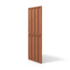 Płyta betonowa na ścianę 3D PB66A 1350x430x22, terakota CL01, wzór A, beton architektoniczny