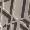 Płyta betonowa na ścianę 3D PB27 1200x600x35, kaszmirowy CL04, beton architektoniczny
