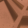 Płyta betonowa na ścianę 3D PB27 1200x600x35, terakota CL01, beton architektoniczny