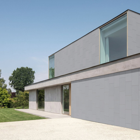 Płyta betonowa na ścianę 2D PA01 600x300x10, szary S96, beton architektoniczny