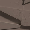 Płyta betonowa na ścianę 3D PB09 1200x600x45, czekoladowy CL02, beton architektoniczny