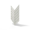 Płyta betonowa na ścianę 3D PB50 1156x600x20, zgaszona biel B0, beton architektoniczny
