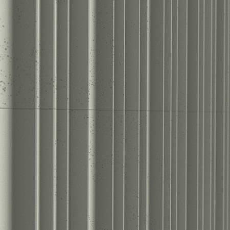 Płyta betonowa na ścianę 3D PB56 1350x430x35, pistacjowy CL08, beton architektoniczny