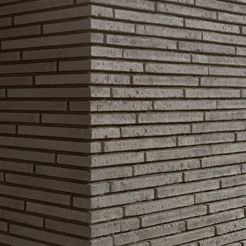 Narożnik do cegły betonowej long Puro Alma popielaty 250/100x40x20