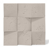 Płyta betonowa na ścianę 3D PB15 600x600x40, kaszmirowy CL04, beton architektoniczny