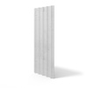 Płyta betonowa na ścianę 3D PB59 1350x500x35, jasnoszary S50, beton architektoniczny