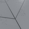 Płyta betonowa na ścianę 3D PB35 455x120x20, antracytowy B08, lewy, beton architektoniczny
