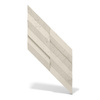 Płyta betonowa na ścianę 3D PB70A 1200x600x35, kość słoniowa KS; wzór A, beton architektoniczny