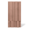 Płyta betonowa na ścianę 3D PB13 1200x600x40, brudny róż CL07, beton architektoniczny