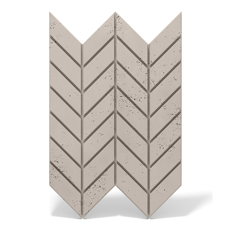 Płyta betonowa na ścianę 3D PB46 939x600x25, kaszmirowy CL04, beton architektoniczny