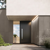 Płyta betonowa na ścianę 3D PB61 1350x500x37, szarobeżowy CL05, beton architektoniczny