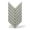 Płyta betonowa na ścianę 3D PB44 1188x600x25, zgaszona zieleń CL09, beton architektoniczny