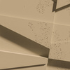 Płyta betonowa na ścianę 3D PB09 1200x600x45, miodowy CL03, beton architektoniczny