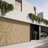 Płyta betonowa na ścianę 3D PB05C 1200x600x48, miodowy CL03, wzór C, beton architektoniczny