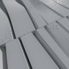 Płyta betonowa na ścianę 3D PB03 1000x500x32, szary S96, beton architektoniczny