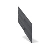 Płyta betonowa na ścianę 3D PB70A 1200x600x35, czarny B15, wzór A, beton architektoniczny