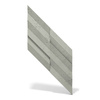 Płyta betonowa na ścianę 3D PB70A 1200x600x35, zgaszona zieleń CL09; wzór A, beton architektoniczny